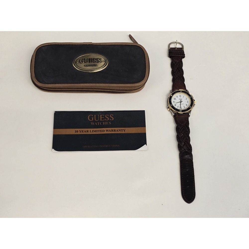 Guess Indiglo Watch Philippines Movt‎ Water Resistant Vintage 90's